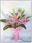 Lovely Stargazer Lilies are a wonderful way to celebrate a special day.7 Pink Lilies arrive wrapped with greens and hand-tied for perfect presentation. It""s ready for the recipient to arrange in their own vase. 