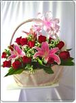 This romantic arrangement of Stargazer Lilies and 20 Red Roses will let your loved one know just how great the memories have been.